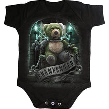 Load image into Gallery viewer, FRANKENTED - Baby Sleepsuit Black