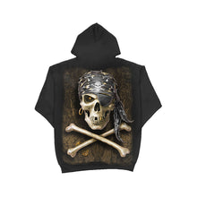 Load image into Gallery viewer, PIRATE SKULL  - Hoody Black
