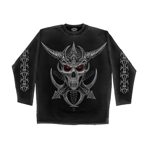 DEMONOID  - Longsleeve T-Shirt Black