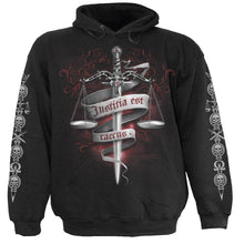 Load image into Gallery viewer, BLIND JUSTICE - Hoody Black