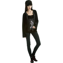 Load image into Gallery viewer, DAY OF THE GOTH - 2in1 Lace Vest Cardigan