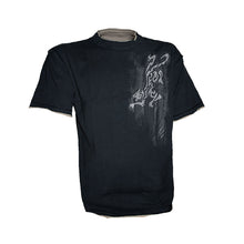 Load image into Gallery viewer, WHITE TIGER  - Vintage T-Shirt Black