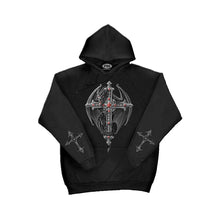 Load image into Gallery viewer, DRAGONS CROSS  - Hoody Black