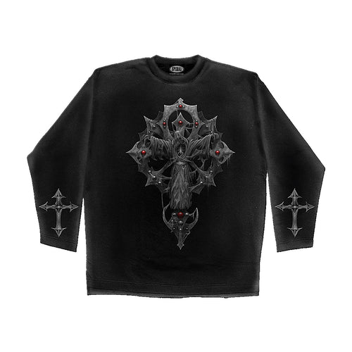 REAPERS CRYPT  - Longsleeve T-Shirt Black