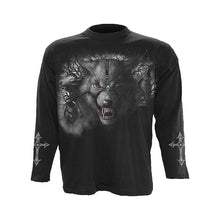 Load image into Gallery viewer, NIGHT OF THE WOLVES  - Longsleeve T-Shirt Black