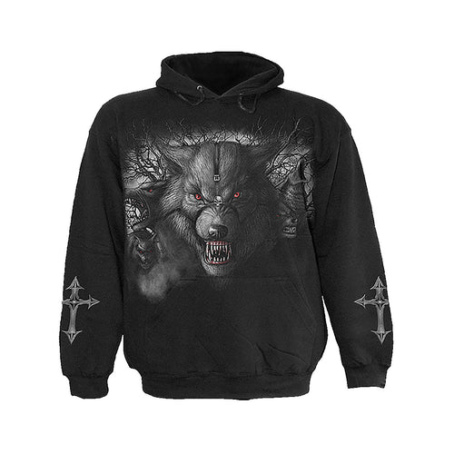 NIGHT OF THE WOLVES  - Hoody Black