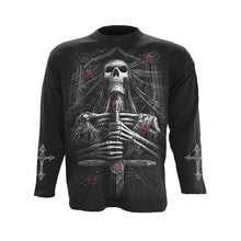 Load image into Gallery viewer, SPIDER CRYPT  - Longsleeve T-Shirt Black