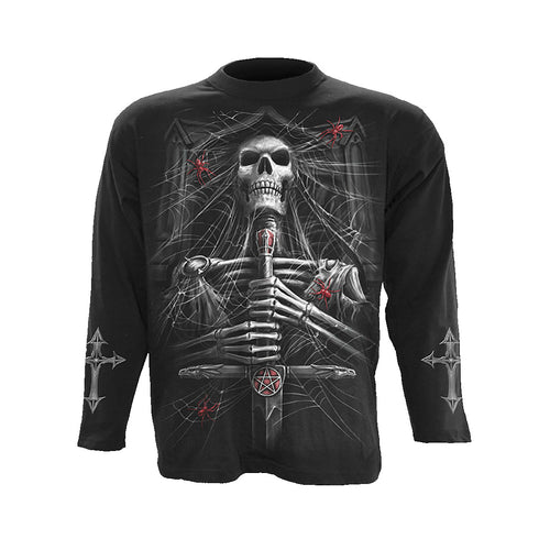 SPIDER CRYPT  - Longsleeve T-Shirt Black