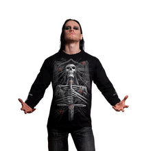 Load image into Gallery viewer, SPIDER CRYPT  - Longsleeve T-Shirt Black