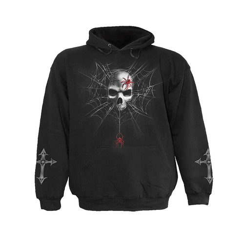 SPIDER CRYPT  - Hoody Black