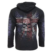 Load image into Gallery viewer, UNION WRATH - Fine Cotton Summer Hoody Black