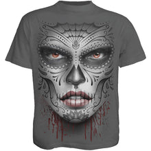 Load image into Gallery viewer, DEATH MASK - T-Shirt Charcoal