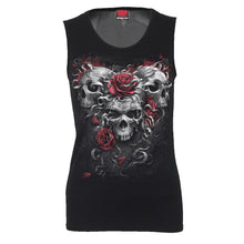Load image into Gallery viewer, SKULLS N ROSES - Tattoo Back Mesh Sublimated  Vest