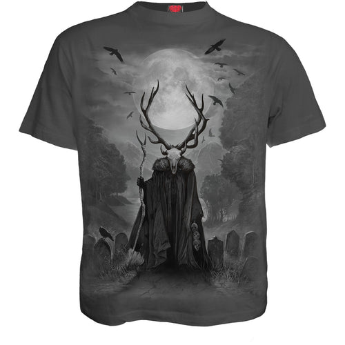 HORNED SPIRIT - T-Shirt Charcoal