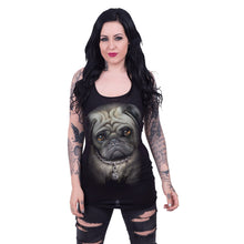 Load image into Gallery viewer, PUG LIFE - Razor Back Top Black