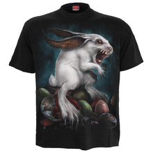 Load image into Gallery viewer, RABBIT HOLE - Front Print T-Shirt Black