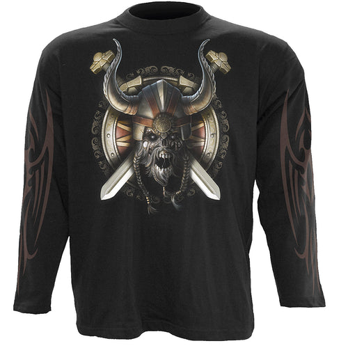 VIKING UNDEAD - Longsleeve T-Shirt Black