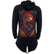 Load image into Gallery viewer, DRAGON FURNACE - Mens Fish Tail Zipper Hoody - Zip Sleeves