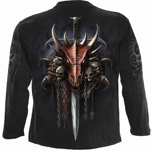 DRACO UNLEASHED - Longsleeve T-Shirt Black