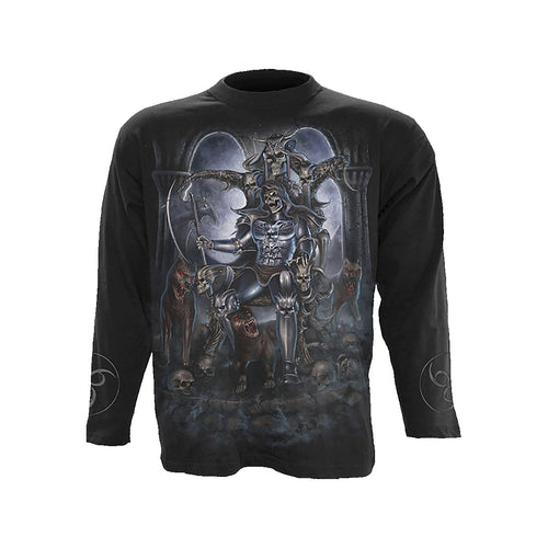 HOUNDS OF HELL  - Longsleeve T-Shirt Black