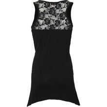 Load image into Gallery viewer, GOTHIC ELEGANCE - Allover Goth Bottom Lace Top Black