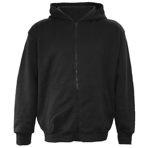 METAL STREETWEAR - Full Zip Hoody Black