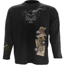Load image into Gallery viewer, DEAD MANS HAND - Longsleeve T-Shirt Black