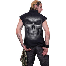 Load image into Gallery viewer, SHADOW MASTER - Sleeveless Stone Washed Worker Black