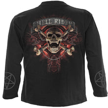 Load image into Gallery viewer, HELL RIDER - Longsleeve T-Shirt Black