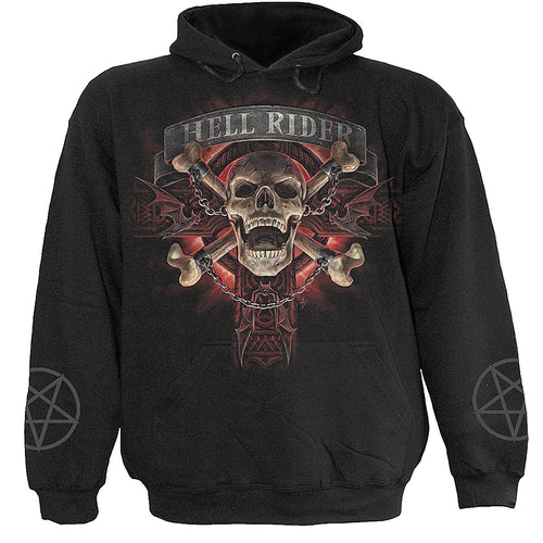 HELL RIDER - Hoody Black
