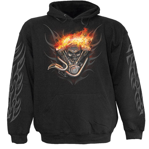 WHEELS OF FIRE - Hoody Black