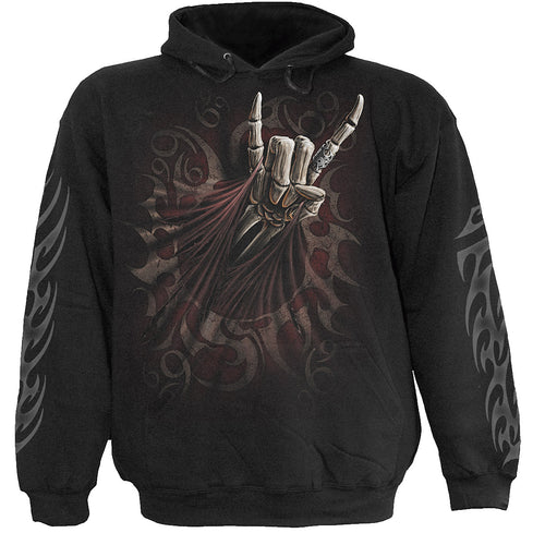 ROCK SALUTE - Hoody Black