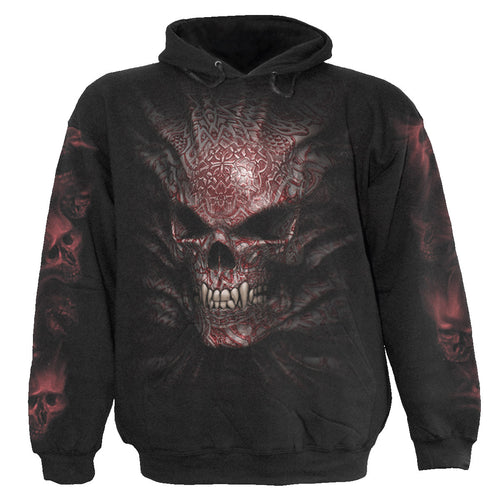 GOTH SKULL - Hoody Black