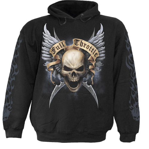 SHUT UP AND RIDE - Hoody Black