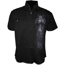 Load image into Gallery viewer, SPECIAL FORCES - Shortsleeve Stone Washed Worker Black