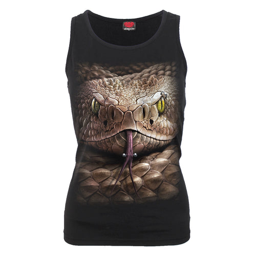 SNAKE EYE STUD - Razor Back Top Black