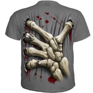 DEATH GRIP - T-Shirt Charcoal