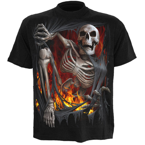 DEATH RE-RIPPED - Kids T-Shirt Black