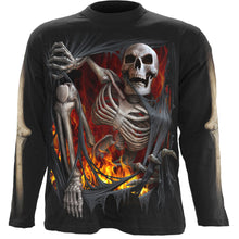 Load image into Gallery viewer, DEATH RE-RIPPED - Longsleeve T-Shirt Black