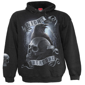 NIGHT CREATURE - Hoody Black