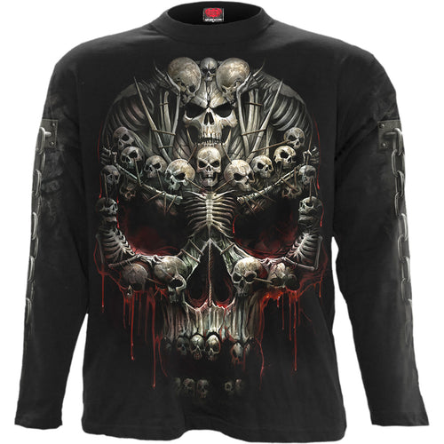 DEATH BONES - Longsleeve T-Shirt Black