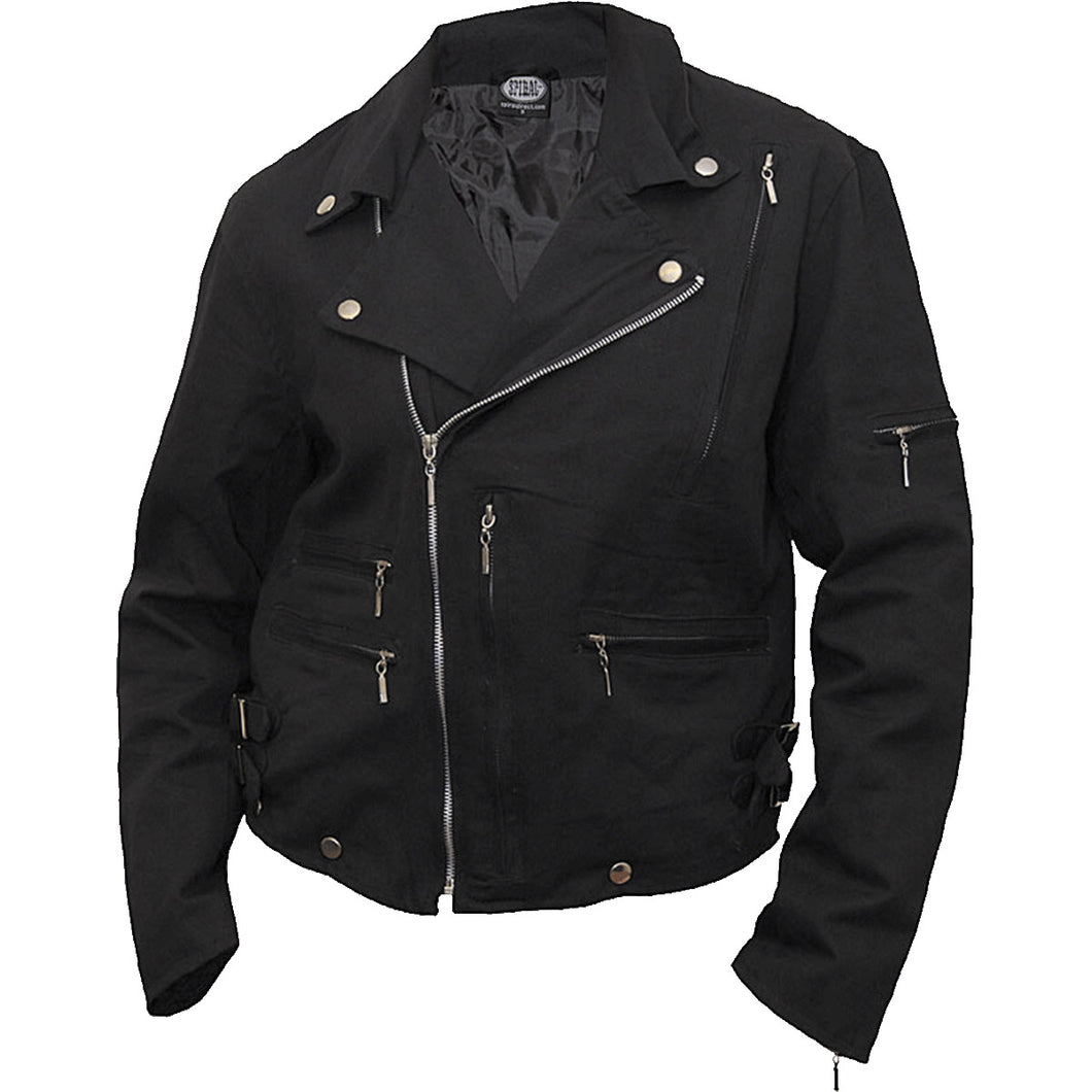 ROCK ETERNAL - Lined Biker Jacket Black