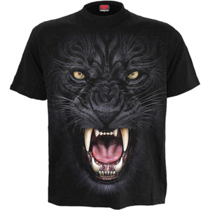 TRIBAL PANTHER - T-Shirt Black