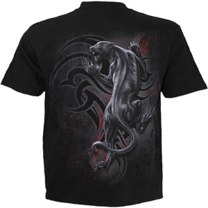 TRIBAL PANTHER - T-Shirt Black