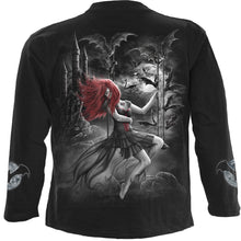 Load image into Gallery viewer, QUEEN OF THE NIGHT - Longsleeve T-Shirt Black