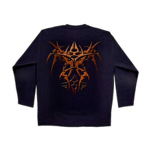 Load image into Gallery viewer, HORNED DEMON  - Longsleeve T-Shirt Black
