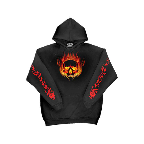 FLAMIN ALTAR  - Hoody Black
