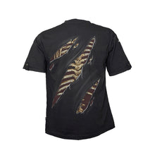 Load image into Gallery viewer, DEVILS MARK  - Rollup Sleeve T-Shirt Black