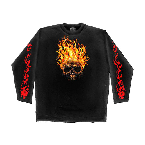 HELLFIRE  - Longsleeve T-Shirt Black