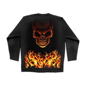 HELLFIRE  - Longsleeve T-Shirt Black
